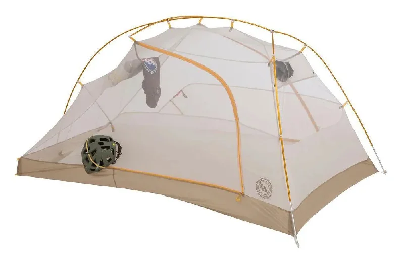 Ultralight camp sleeping roll-Big Agnes | Tiger Wall UL3 Bikepack Tent Solution Dye