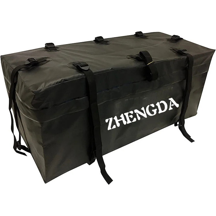 Durable canvas duffel bag-Car roof, charter roof, luggage bag, waterproof, sun proof, dustproof PVC clip mesh car tail bag