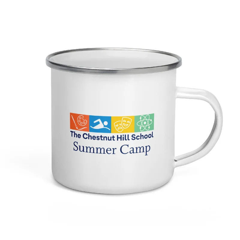 Windproof jet stove-Chestnut Hill School Enamel Mug