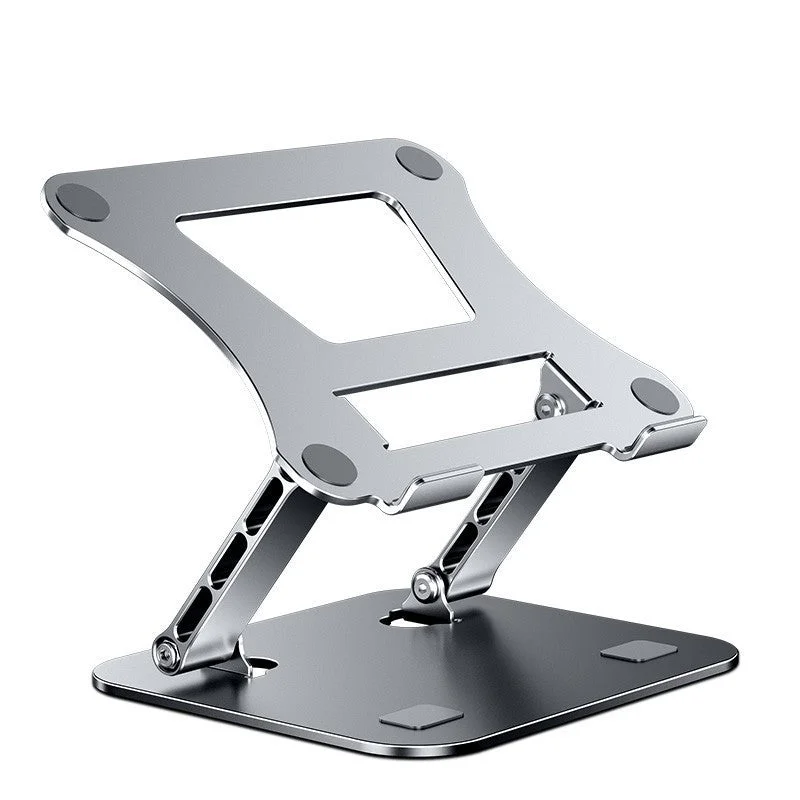 Foldable camp trowel-Cooling bracket, vertical aluminum alloy bracket, notebook folding computer bracket, desktop elevated laptop stand