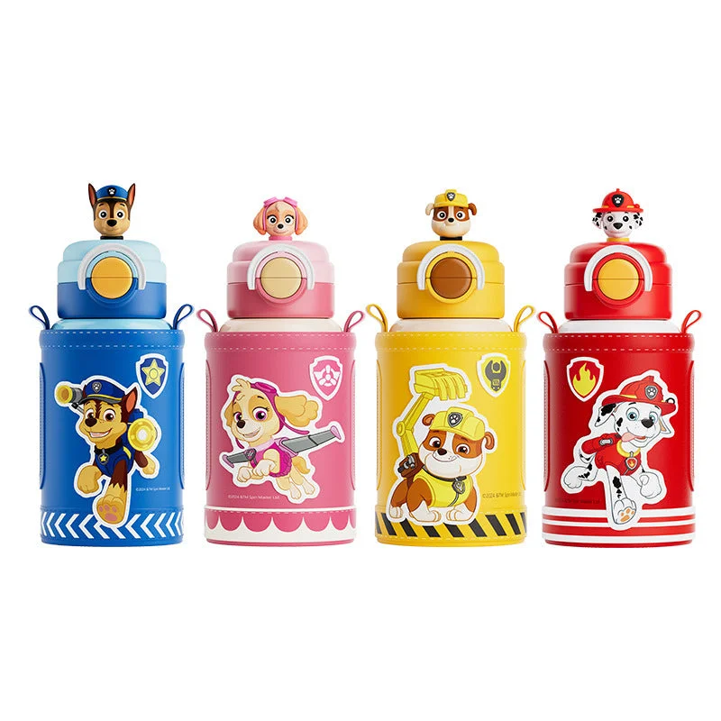 Waterproof gear sack-Factory supplied strawberry life team children's thermos cup for school, cartoon water cup with high appearance and portable suction