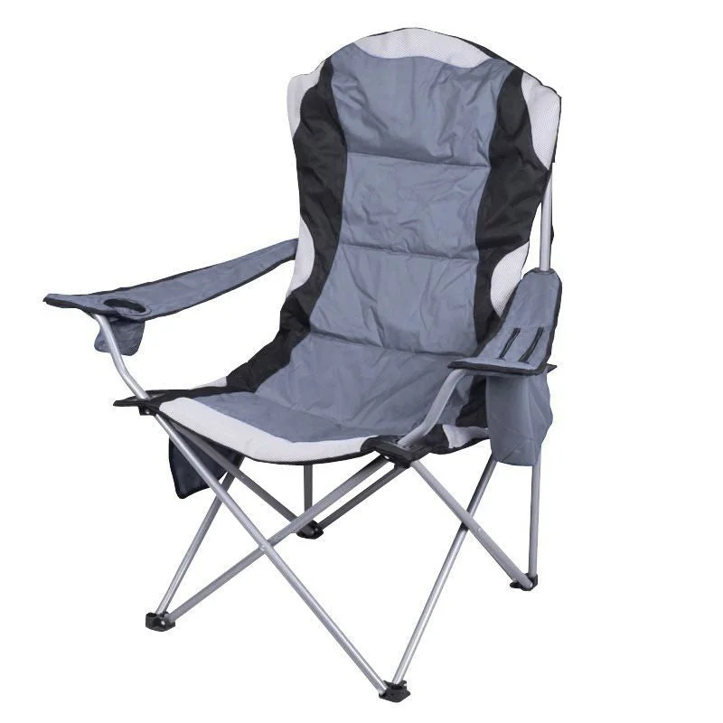 Anti-mosquito tent net-Grey Padded Camping Chair+ Drink Pkt