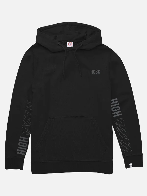 Windproof jet stove-HCSC Sleeve Print Hoodie