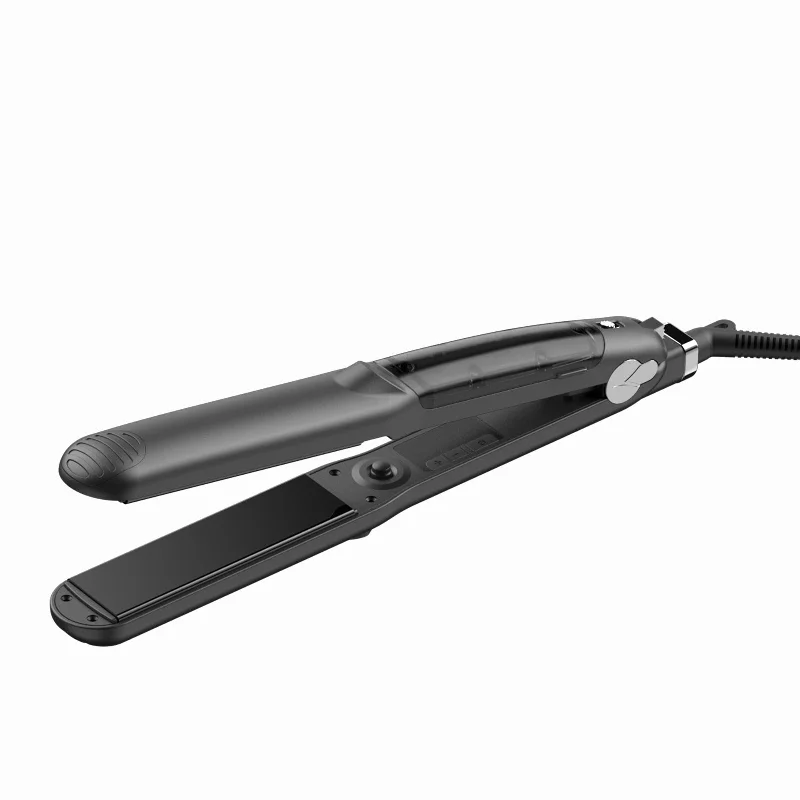 Lightweight rain canopy-Kangrou steam hair straightener spray tourmaline splint does not hurt hair Anion curling stick straight curling dual-use curler