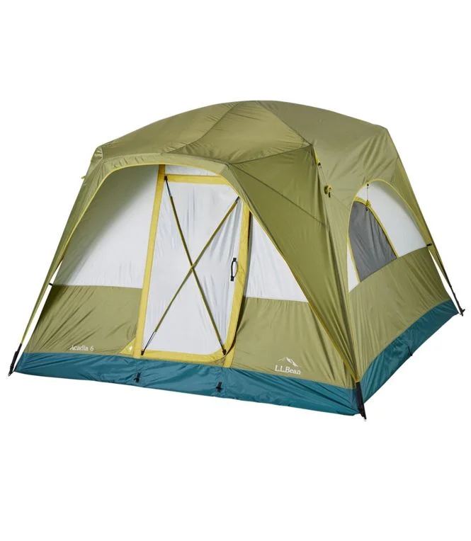 Solar-powered flashlight-L.L.Bean Acadia Family Tent 6 Person