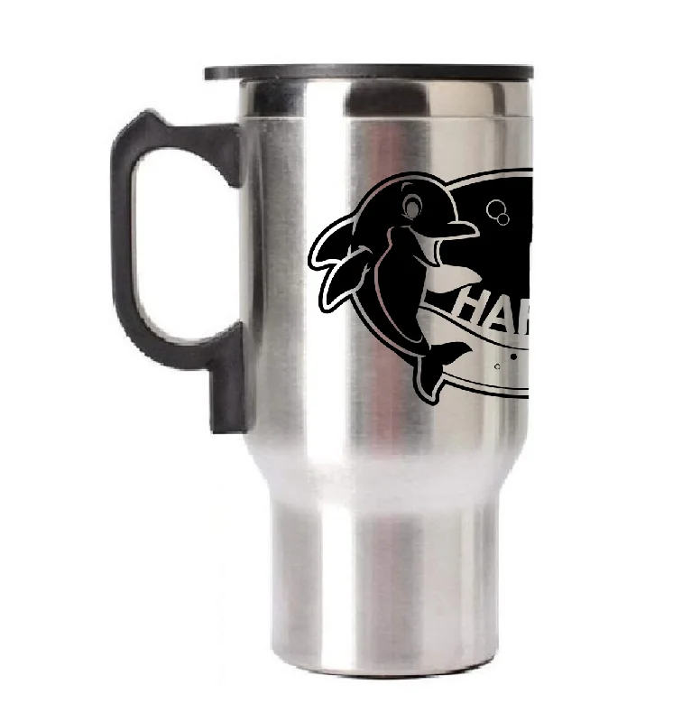 Stainless steel camp bowl-Mahackeno Travel Mug - Hafaday