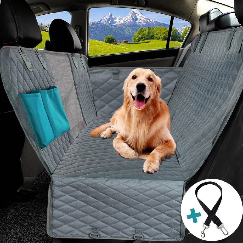 Stainless steel camp skillet-Prodigen Dog Car Seat Cover Waterproof Pet Travel Dog Carrier Car Trunk Protector Mattress Car Hammock Carrier For Dogs