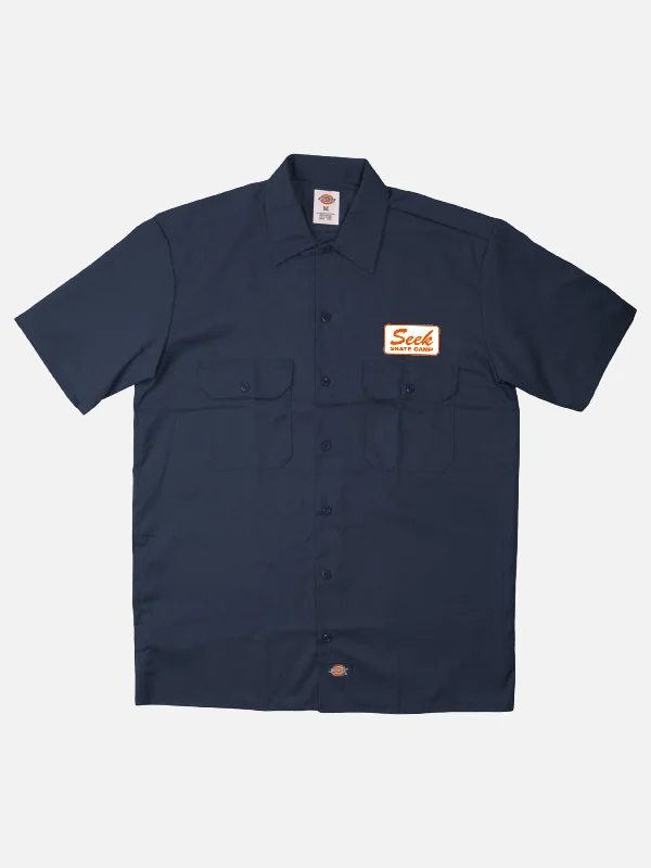 Reflective trail tape-Seek x Dickies Work Shirt