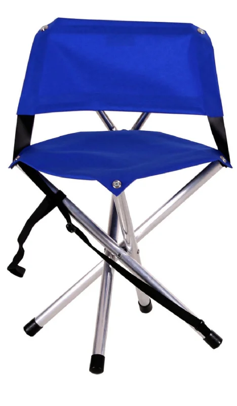 Stainless steel camp tray-Shorter version of Roll-a-Chair® with 17" seat height, perfect for people under 67" tall