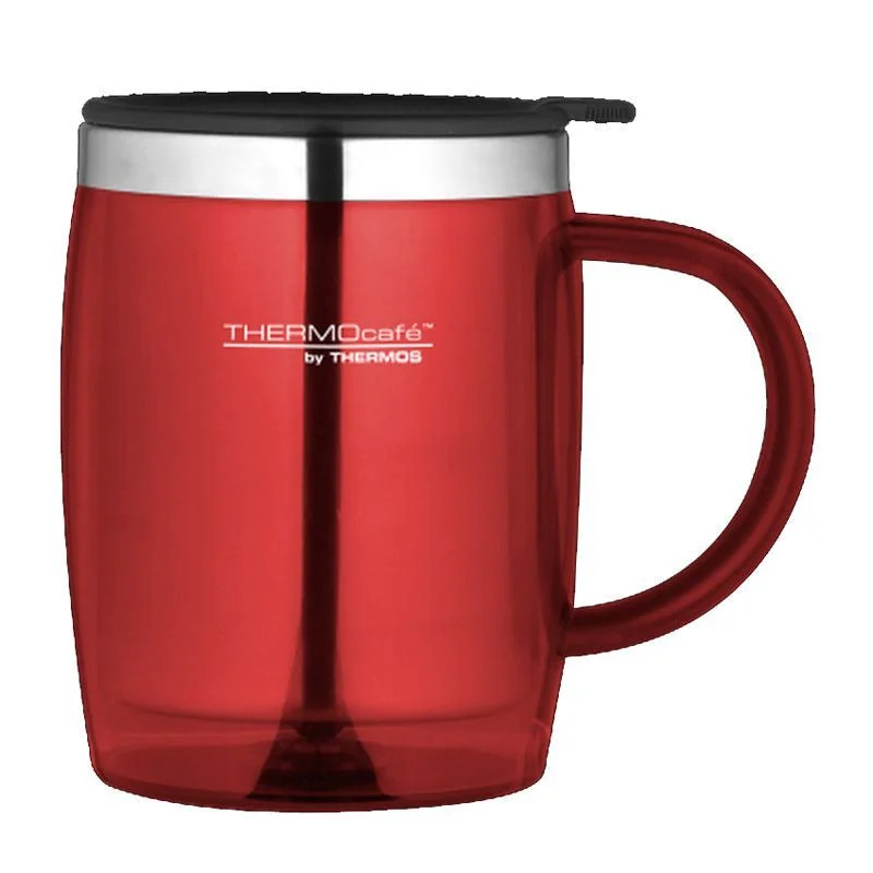 Rechargeable LED floodlight-Thermo Cafe Desk Mug Red 0.45L