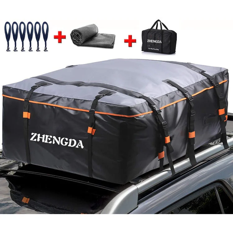 Breathable mesh hammock-Waterproof car roof luggage charter roof bag, waterproof and durable roof bag