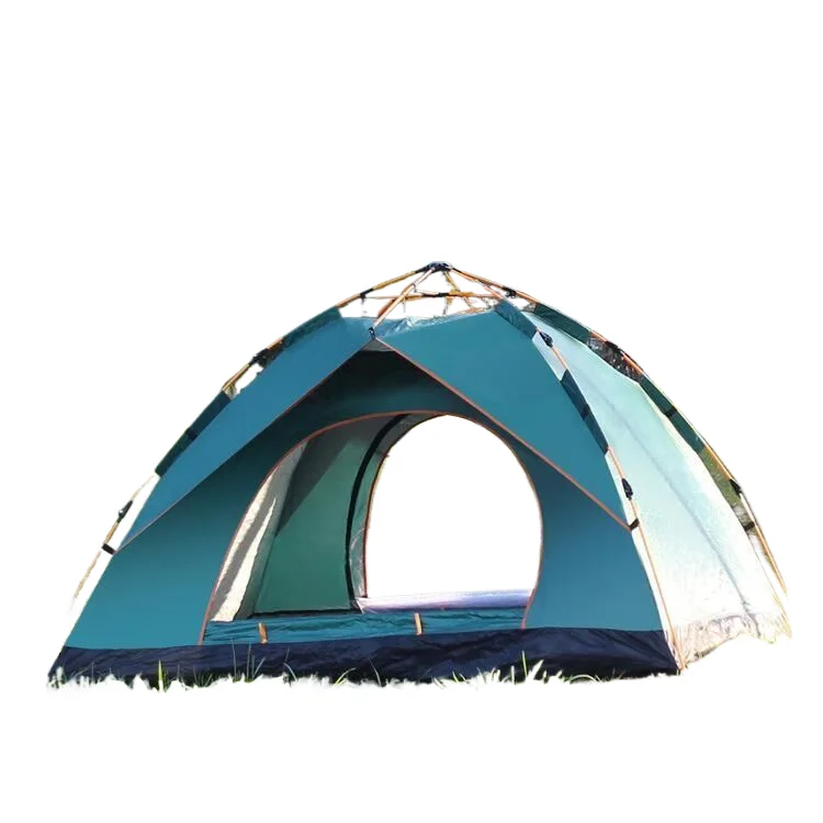 Breathable sleeping mask-1-2 people a single door green tent , 200*140*110cm