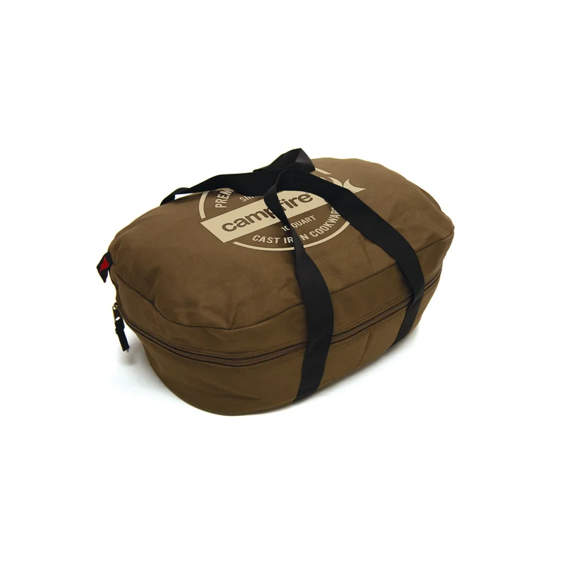 Lightweight tarp rainfly-10 Quart Canvas Camp Oven Bag