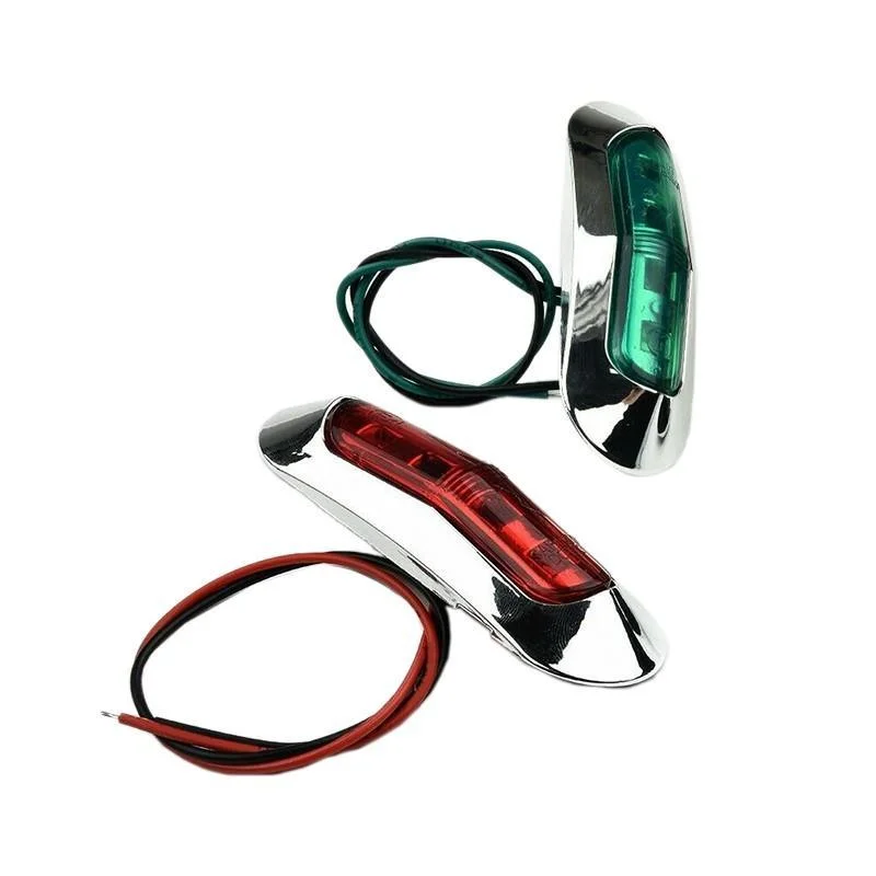 Anti-mosquito tent net-1set Boat Navigation Lights Waterproof Marine Utility Led Strip Lights 12-24V