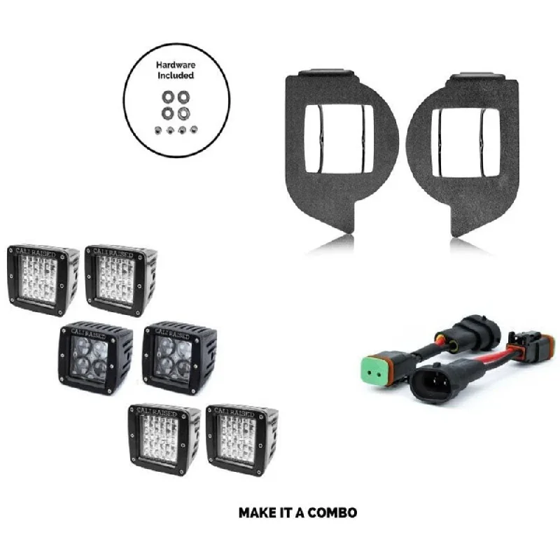 Quick-dry hiking hoodie-LED Fog Light Pod Kit 4Runner (2014-2024)