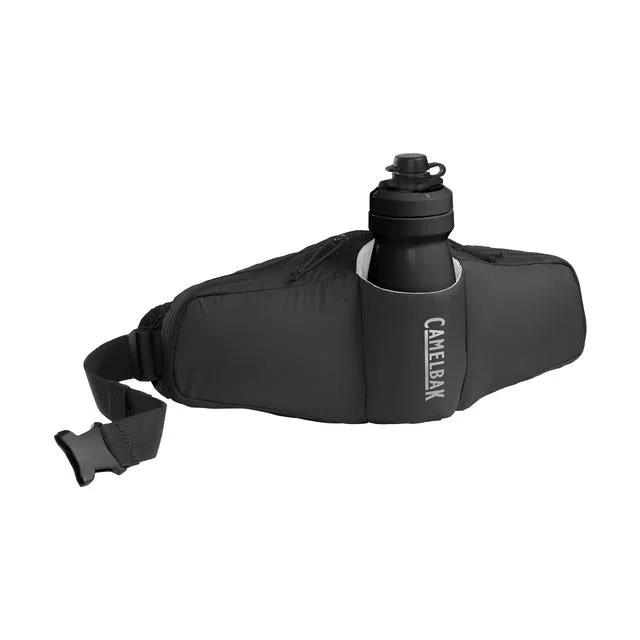 Solar-powered tent light-Podium Flow 2 Waist Pack with 21oz Podium Dirt Series Bottle