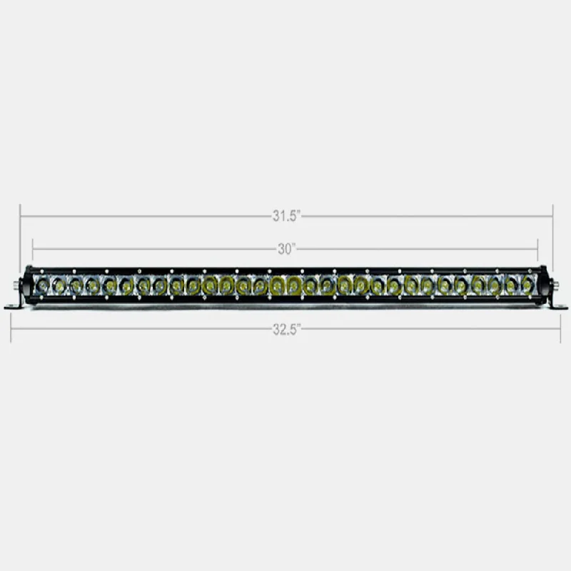 Compact emergency tarp-32" Slim Single Row LED Bar