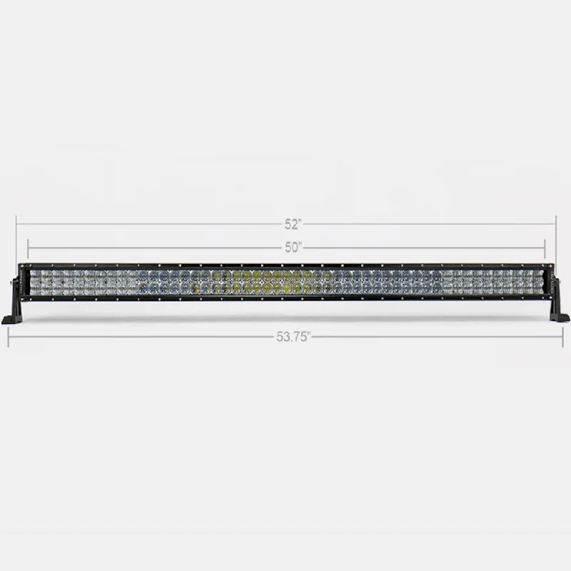 Durable canvas camp sack-52" Dual Row 5D Optic OSRAM LED Bar