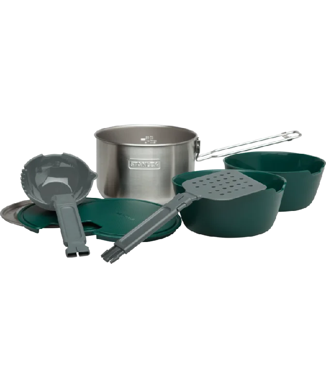 Quick-dry camp shorts-Adventure All-In-One Two Bowl Camp Cookset