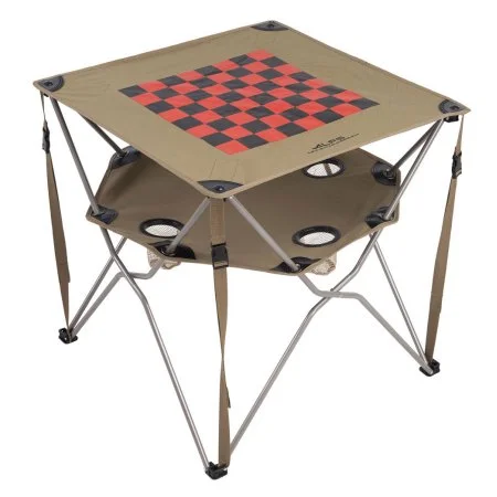 Heavy-duty tent mallet-ALPS Mountaineering Eclipse Table With Checker Board Top