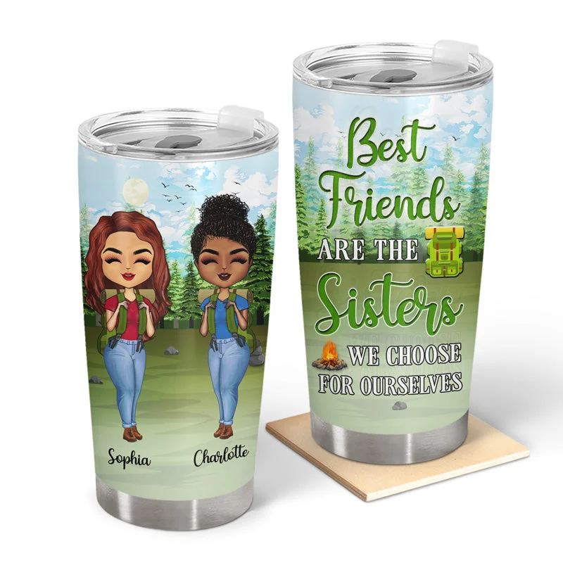 Anti-slip camp floor mat-Camping Best Friends Choose For Ourselves - Gift For BFF - Personalized Custom Tumbler