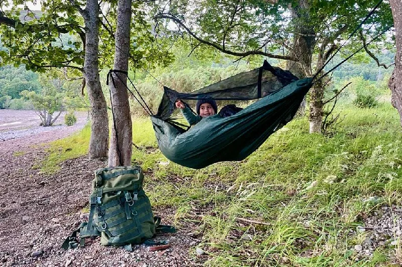 Portable camping water kettle-DD Hammocks Junior Superlight Hammock