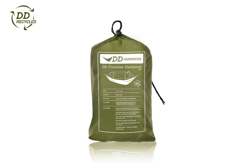 Collapsible camping bucket-DD Hammocks Recycled Frontline Hammock