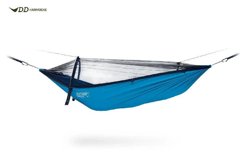 Ultralight camp sleeping roll-DD hammocks Steve Backshall Jungle Hammock - Teal Blue