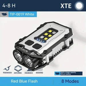 Rechargeable headlamp-Torches Rugged LED Flashlight Rechargeable Waterproof