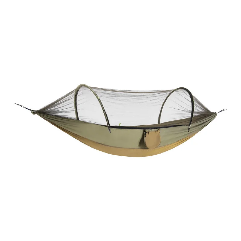 Quick-dry camp shirt-Gardeon Hammock Chair Metal Stand Outdoor Furniture Black