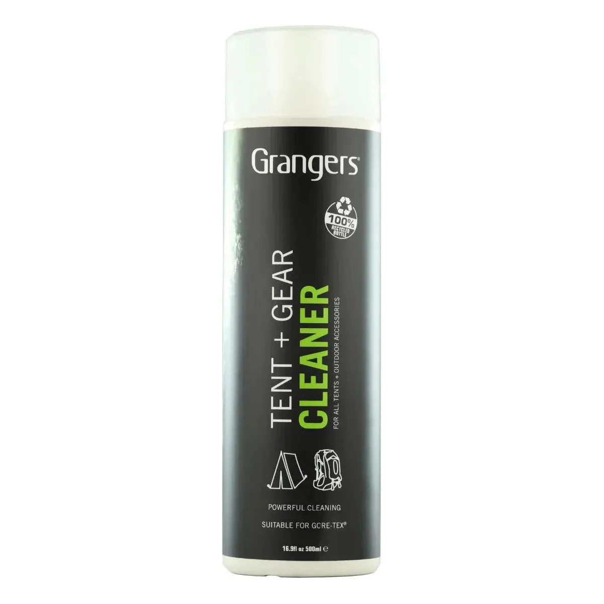 Rechargeable camp headlight-Grangers Tent + Gear Cleaner 500ml