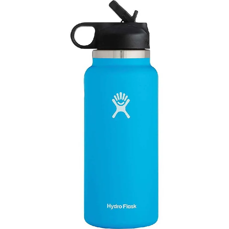 Insulated camp water jug-Hydro Flask 32 oz. Wide Mouth W/ Straw Lid