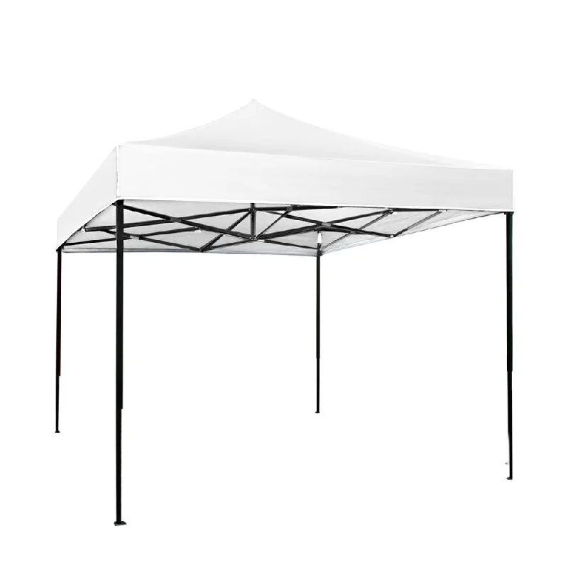 Multi-tool camping knife-Instahut Gazebo Pop Up Marquee 3x3 Outdoor Tent Folding Wedding Gazebos White