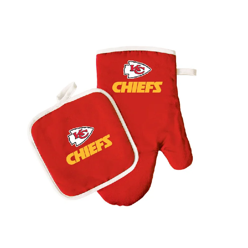 Lightweight tarp canopy-Kansas City Chiefs NFL Oven Mitt and Pot Holder Set