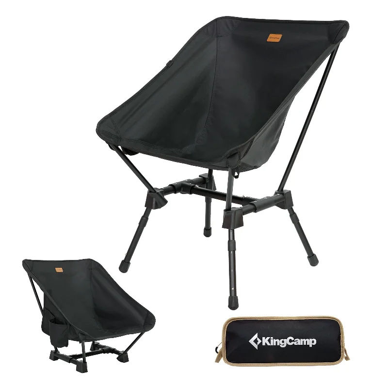 Ultralight rainfly tarp-KingCamp ALOE P20 7075 Portable Lightweight Camping Chair