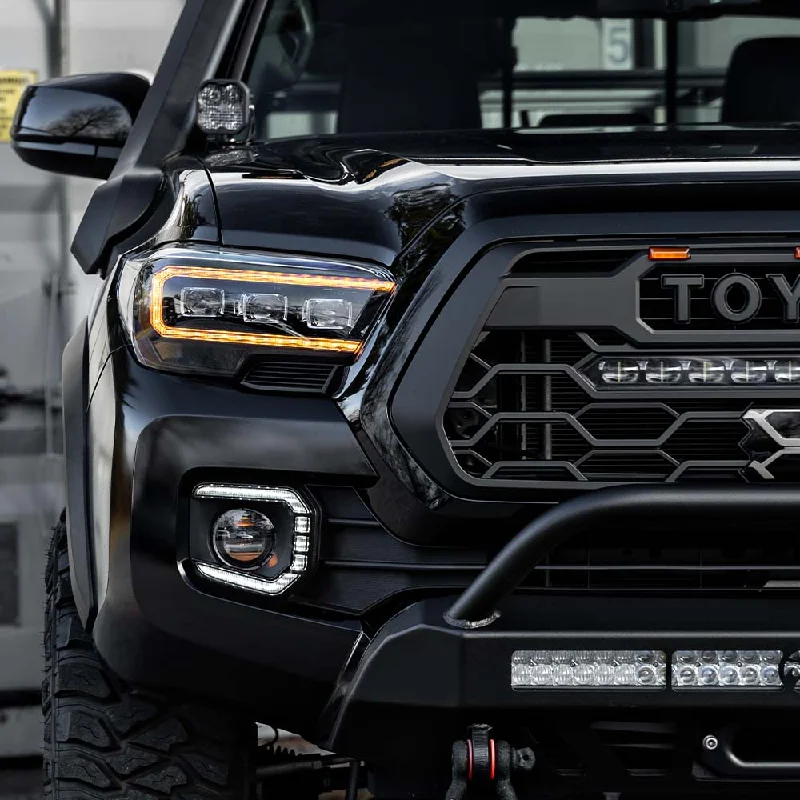 Windproof tent pegs-LED Fog Light Bezels Tacoma (2016-2023)