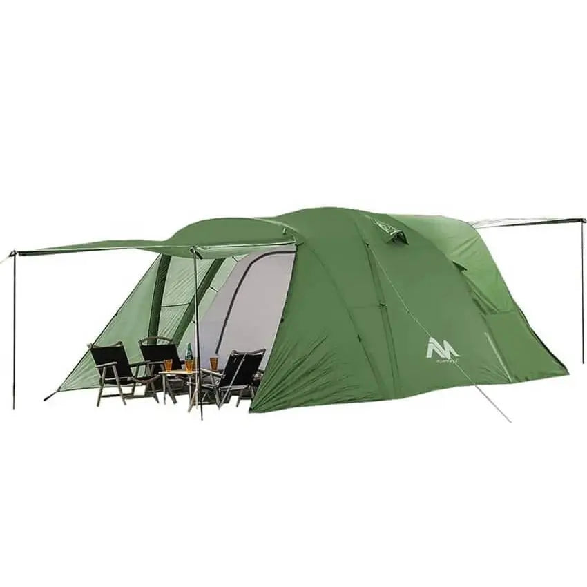 Portable camping shower-Lodge Family Canopy-Dome Tent 6-8P