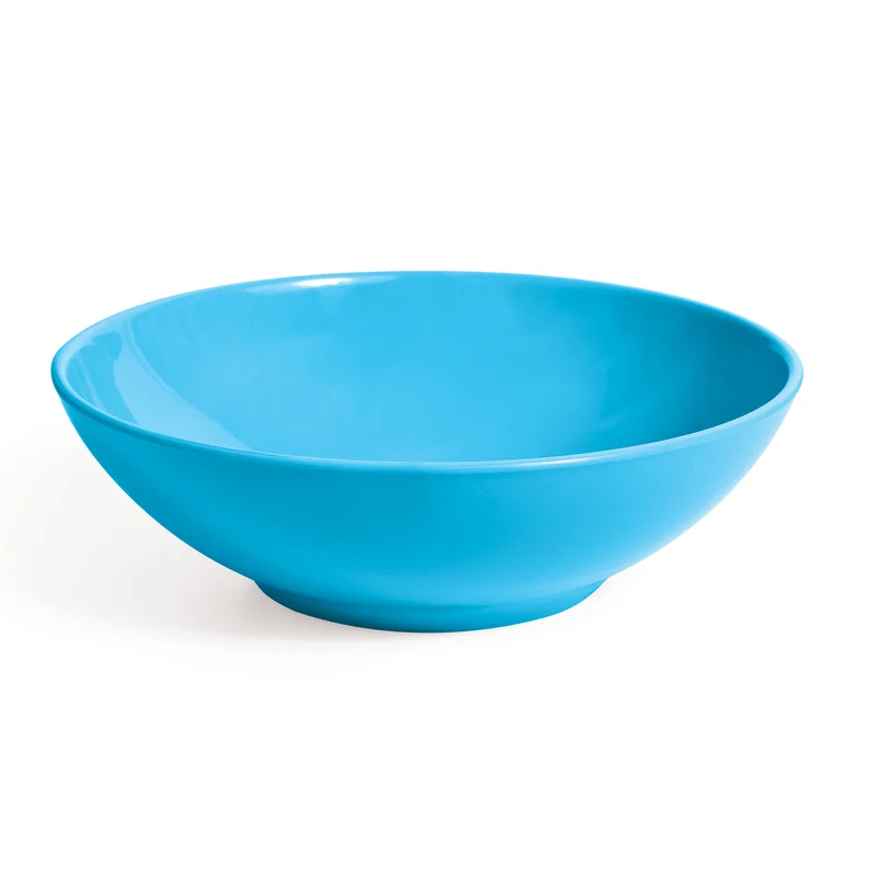 Windproof camp cook stove-Melamine Cereal Bowl - Blue