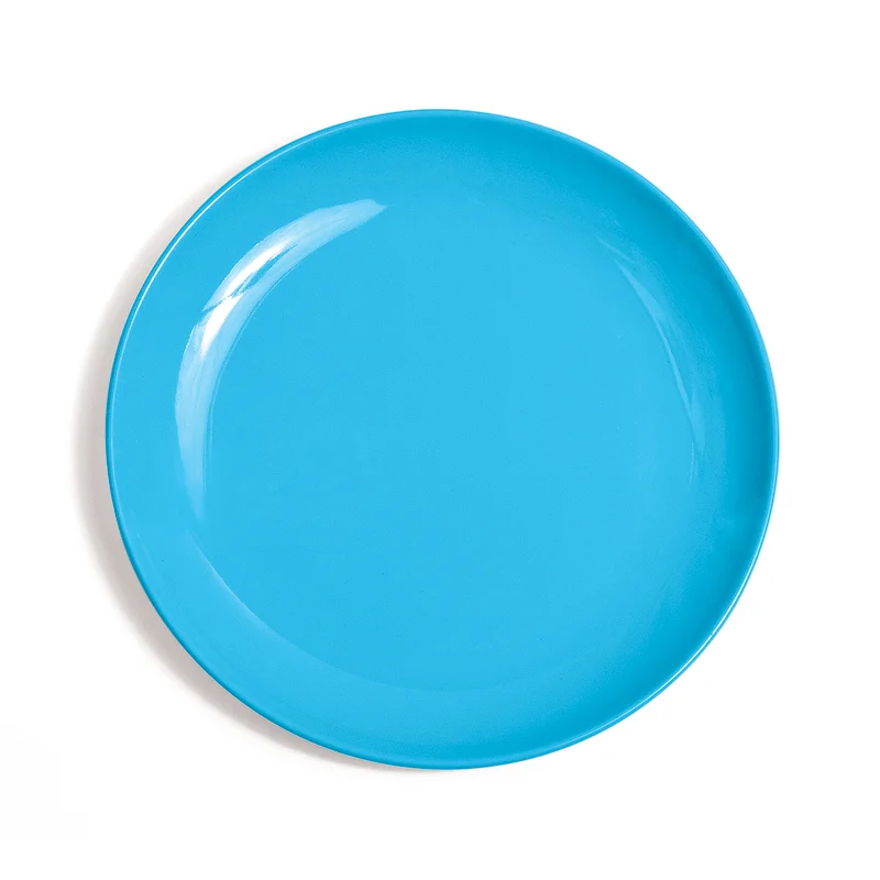 Lightweight tent shade-Melamine Dinner Plate - Blue