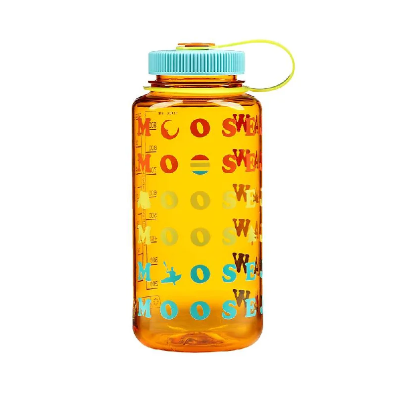 Collapsible camp broiler-Moosejaw Rainbow Swirl Nalgene Sustain Bottle