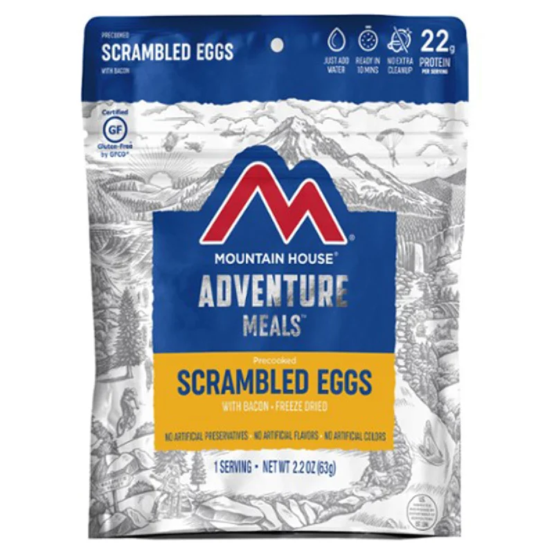 Lightweight tent rainfly tarp-Mountain House Scrambled Eggs with Bacon