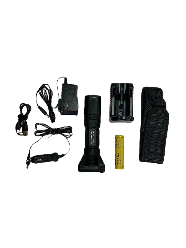 Solar-powered camp floodlight-NITECORE R40 v2 1200 Lumen Rechargeable Flashlight Kit