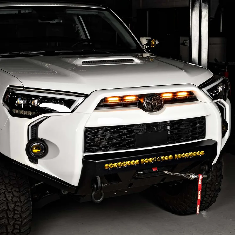 Compact paracord bracelet-OEM Grille LED Raptor Lights 4Runner (2020-2024)