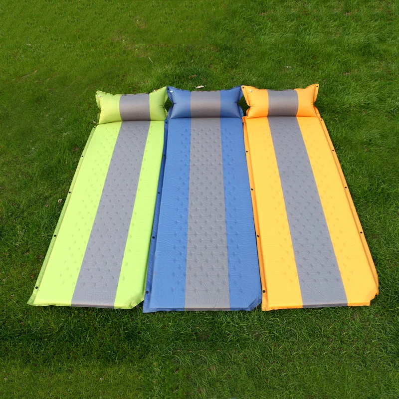 Collapsible fire grate-Outdoor Automatic Inflatable Mat Camping Mat