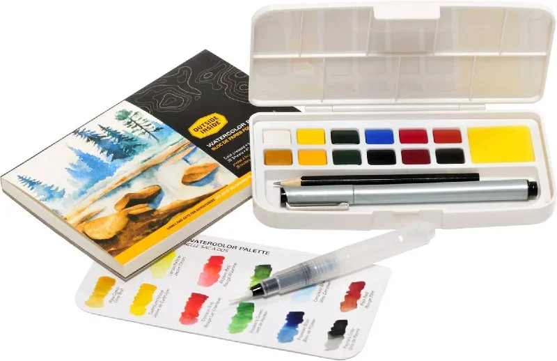 Breathable hiking hat-Outside Inside™ Backpack Watercolor Kit