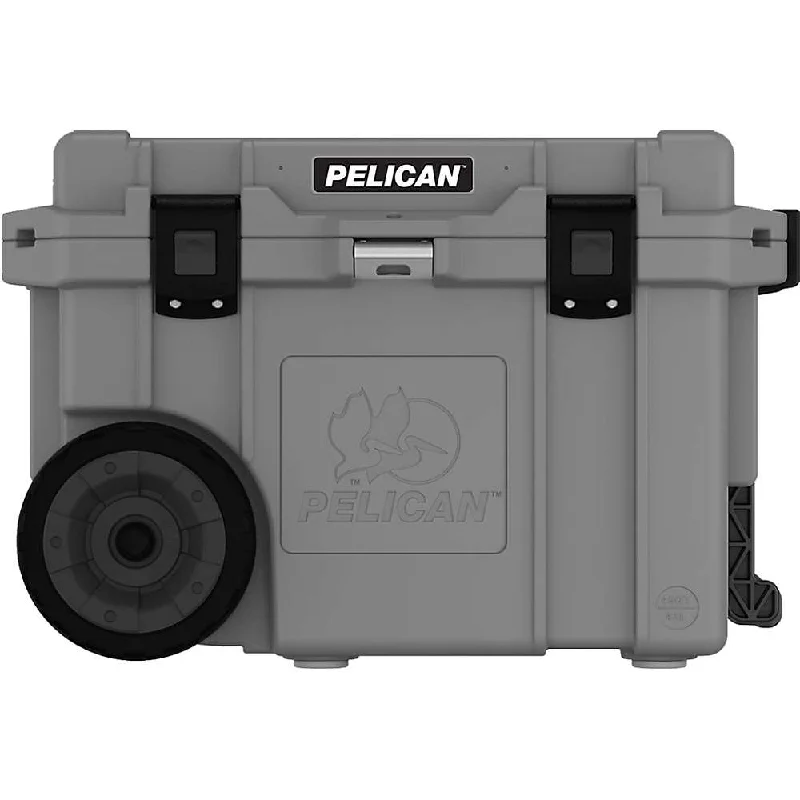 Non-stick camp cooking skillet-Pelican 45QT Wheeled Elite Cooler