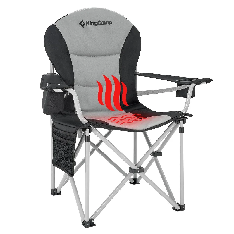 Non-stick frying skillet-KingCamp Portable Heated Camping Chair