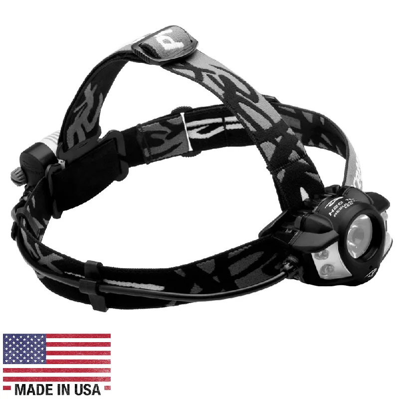 Collapsible camp grill stand-Princeton Tec Apex LED Headlamp - Black/Grey [APX21-BK/DK]