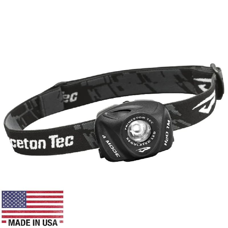 Quick-dry camp hoodie-Princeton Tec EOS LED Headlamp - Black [EOS130-BK]