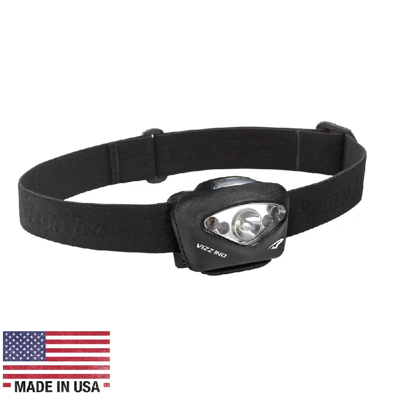 Non-stick camp cooking skillet-Princeton Tec VIZZ Industrial LED Headlamp - Black [VIZZ-IND]